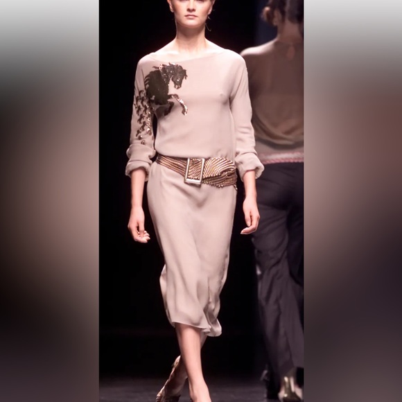 SOLD chloe by Stella McCartney new dress with tags horse collection - Picture 2 of 14